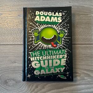 Hitchhiker's Guide to the Galaxy by Douglas Adams Full Series Hardcover